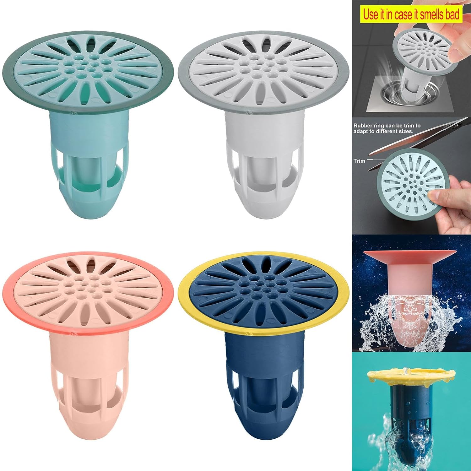 Universal Backflow Floor Drain Valve