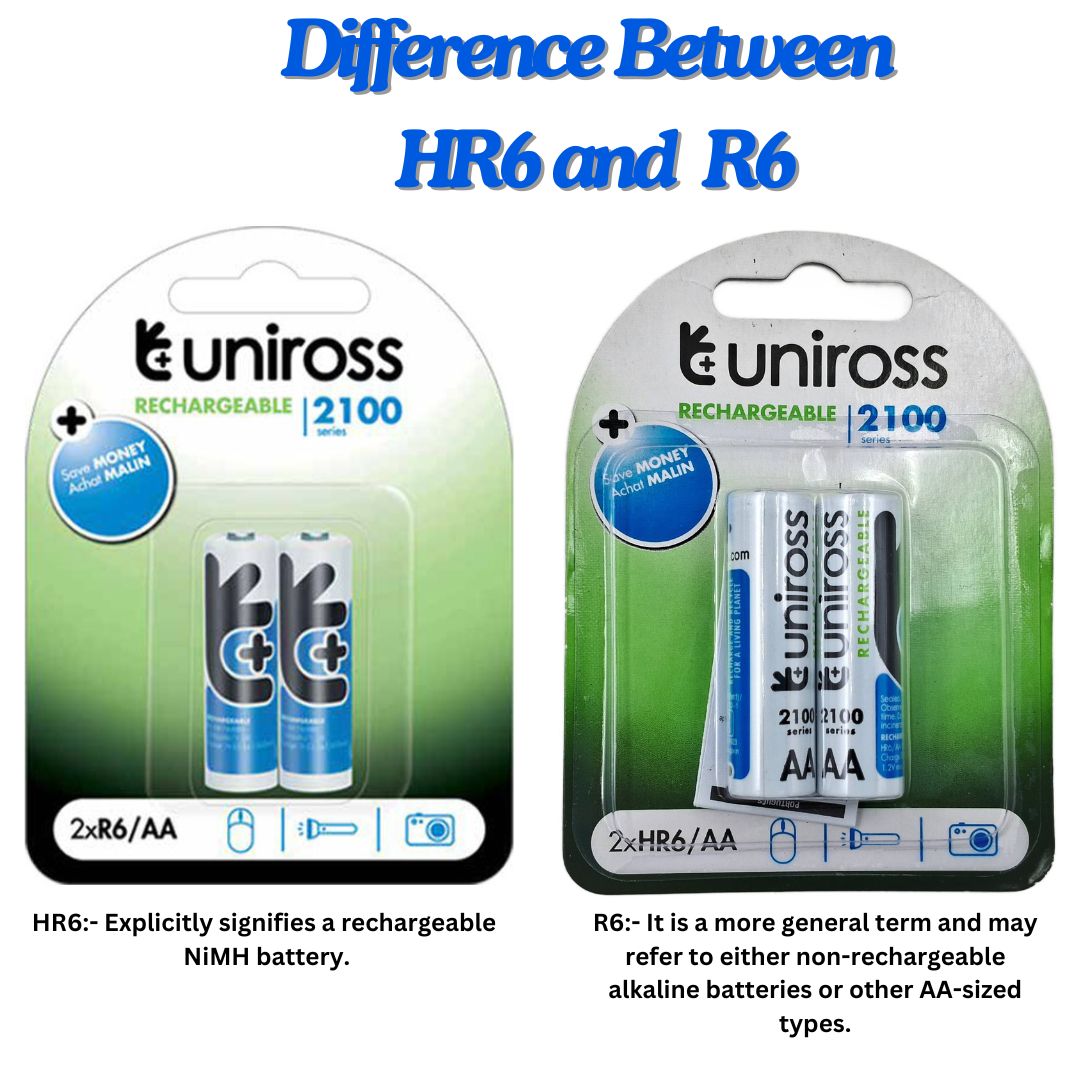 Eveready Uniross: Rechargeable AA Batteries Pack 1.2V NiMH