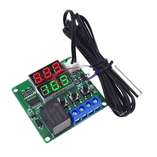 XH-W 12-Volt Digital Temperature Controller Module W/ Display and NTC Temp Sensor