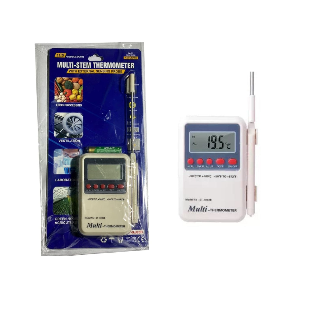 Digital Multi Stem Thermometer with External Sensing Probe