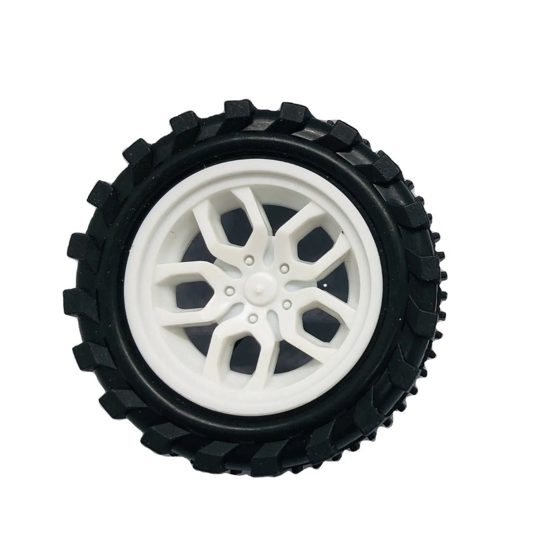 30x11mm DIY Plastic Wheels for 2mm Shaft RC Toys Motor