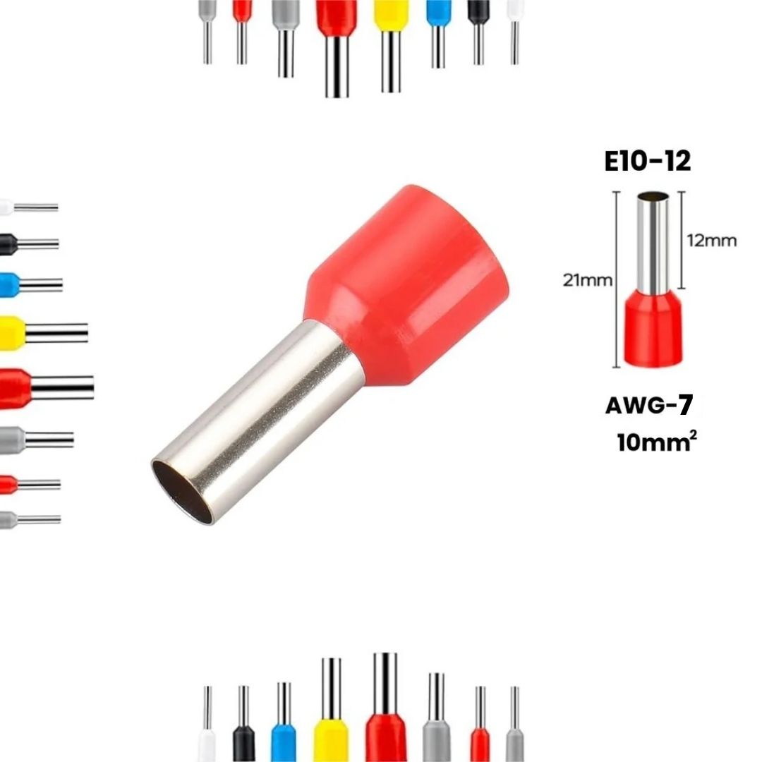 Copper Ferrule Insulated Cord End Terminals Crimp