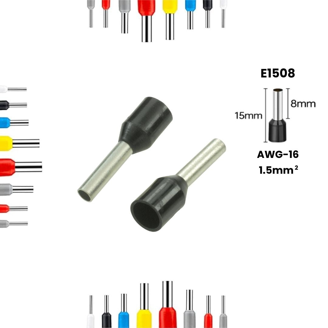 Copper Ferrule Insulated Cord End Terminals Crimp