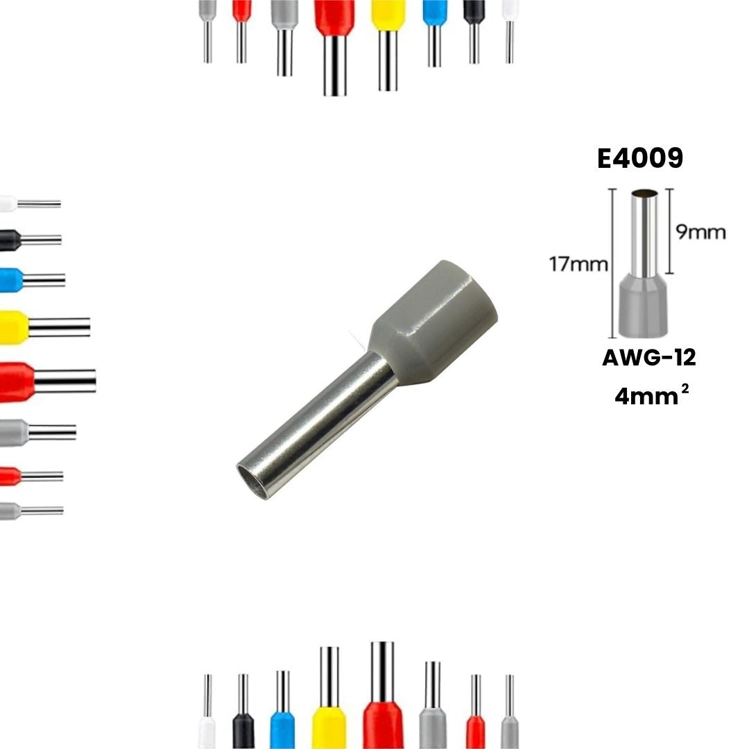 Copper Ferrule Insulated Cord End Terminals Crimp