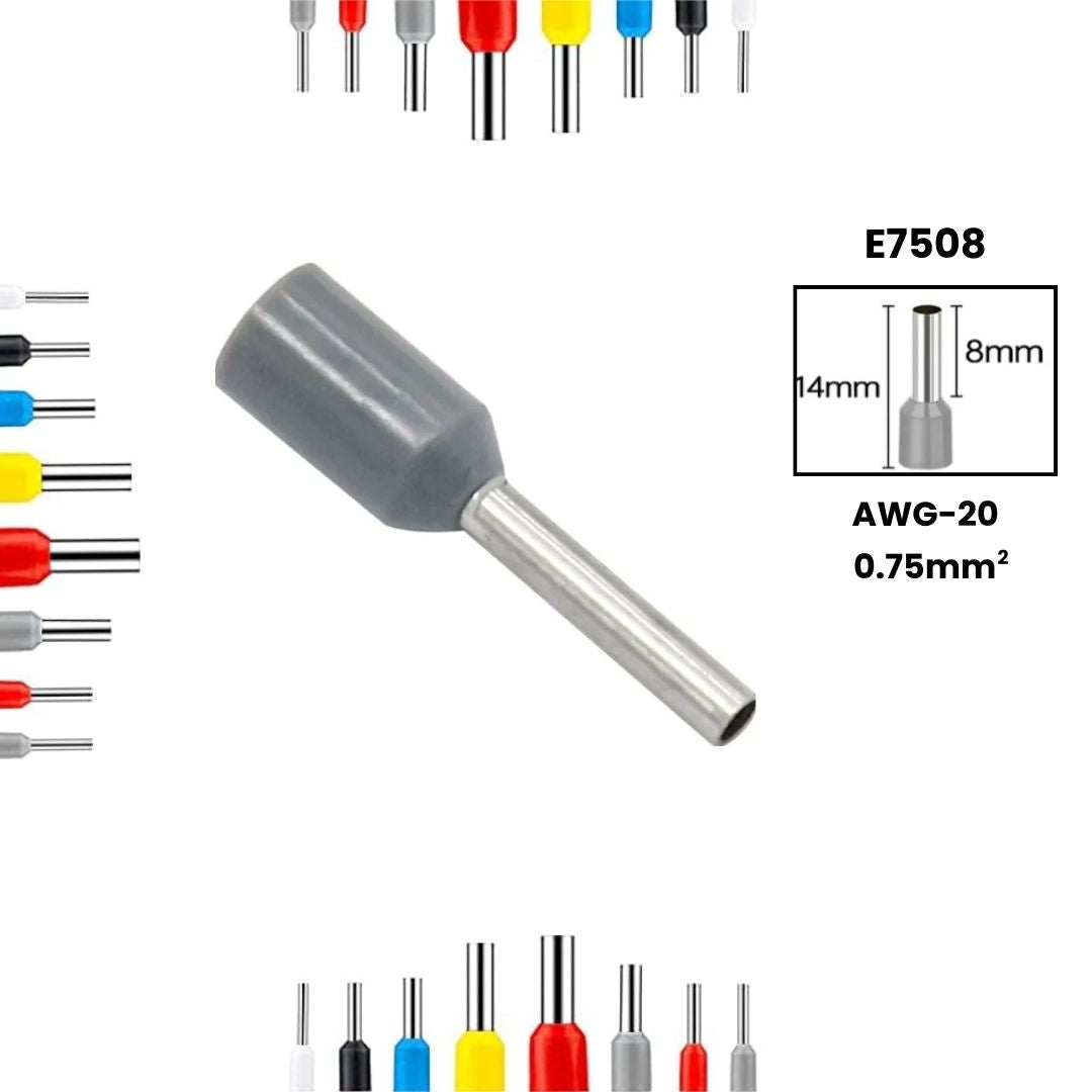 Copper Ferrule Insulated Cord End Terminals Crimp