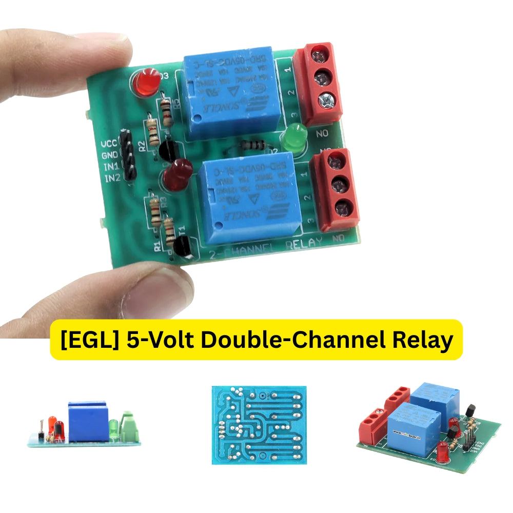 Made in India Relay Modules – 1-Channel & 2-Channel (5V/12V)