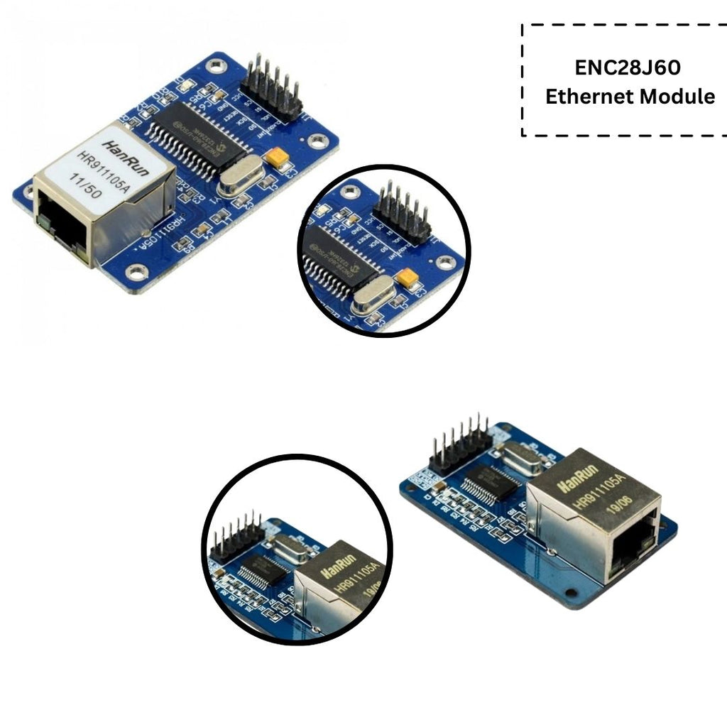 Embedded Module Ethernet/ip ENC28J60 Ethernet Module: Compact Network Connectivity