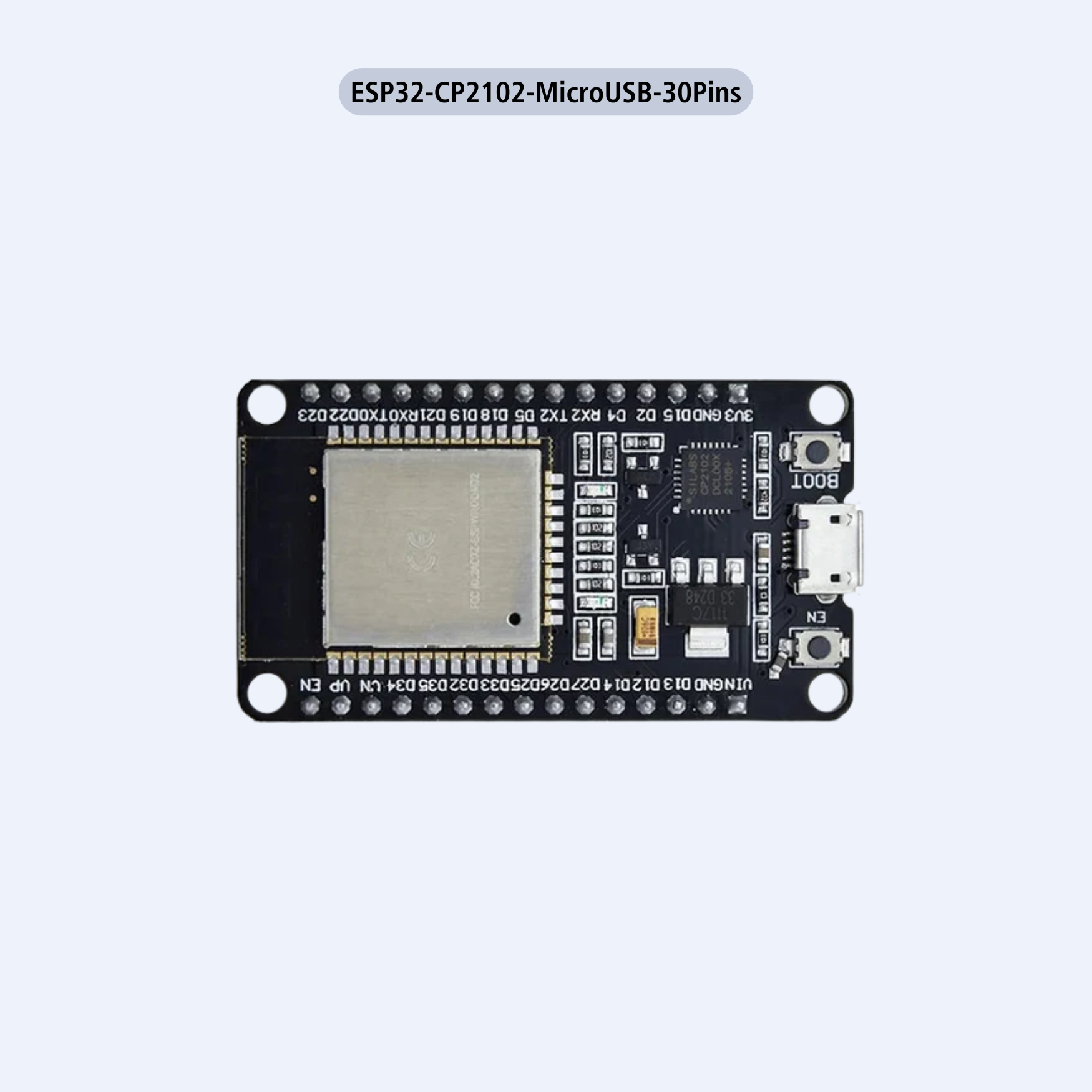 ESP32 WROOM WiFi BLE Bluetooth IOT Node MCU Board
