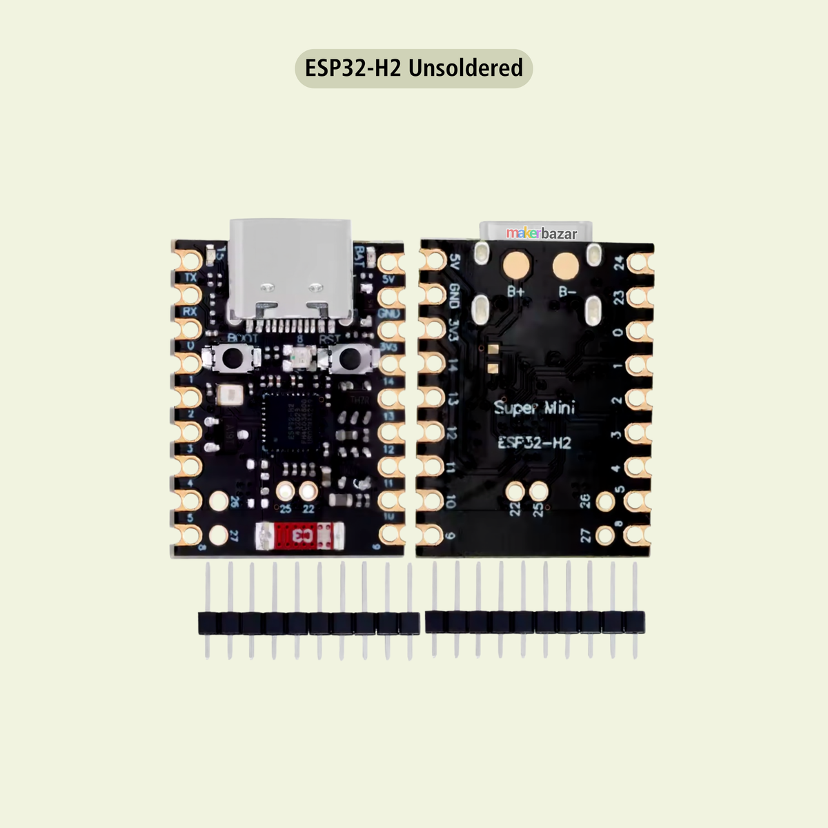 ESP32 Supermini Development Boards WiFi Bluetooth (C3, S3, H2, C6)