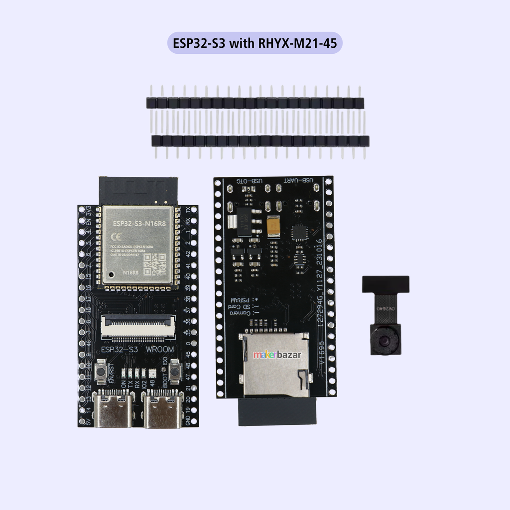 ESP32 S3 N16R8 Development Board with Camera and WiFi Bluetooth 5.0
