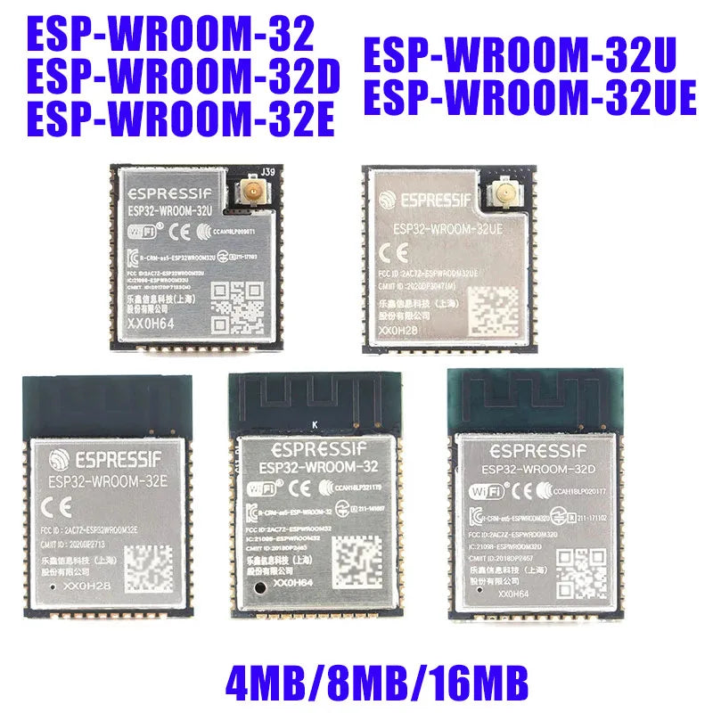 Espressif ESP32-Wroom Chipset WiFi Bluetooth Module