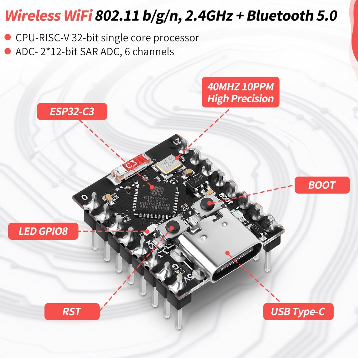 ESP32-C3 SuperMini IOT Development Board