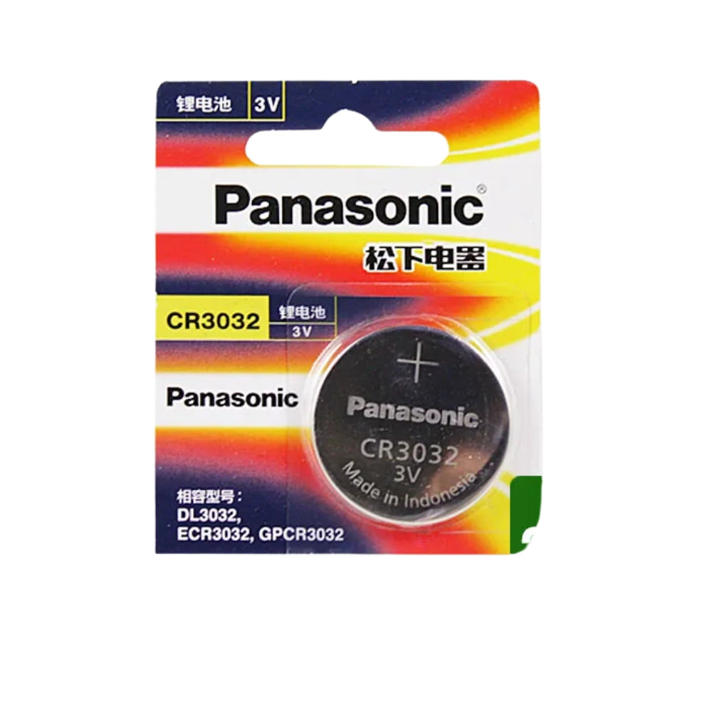 Panasonic: 3V Non-Rechargeable Round Lithium Coin Button Cells