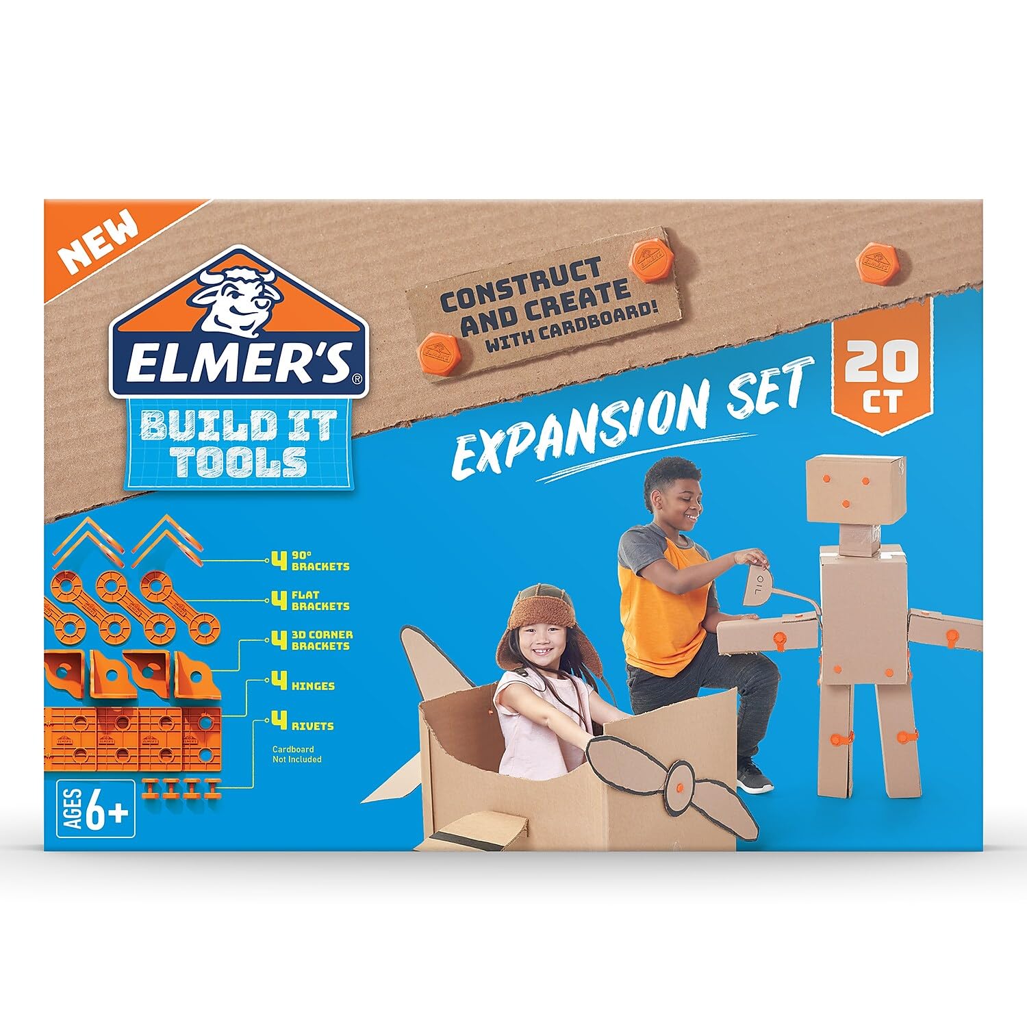 Elmer's Build It Cardboard Tools Craft Kit