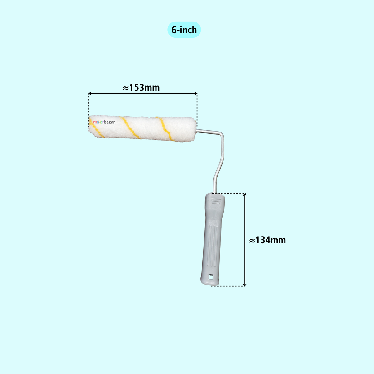 Epoxy Mini Paint Roller Refill+Handle