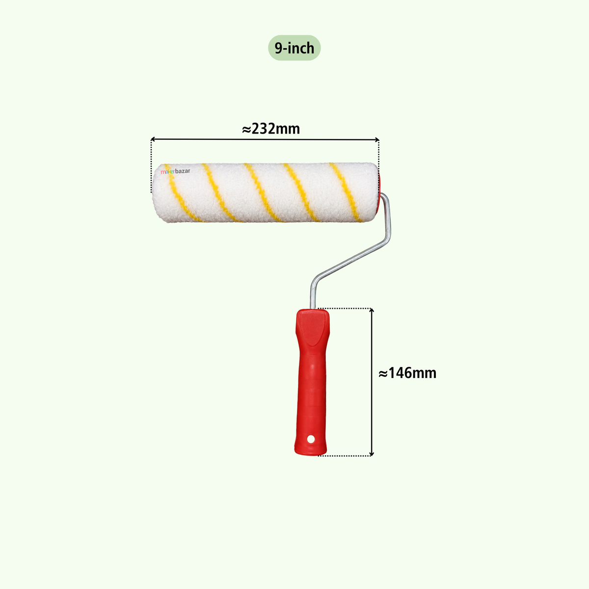 Epoxy Mini Paint Roller Refill+Handle