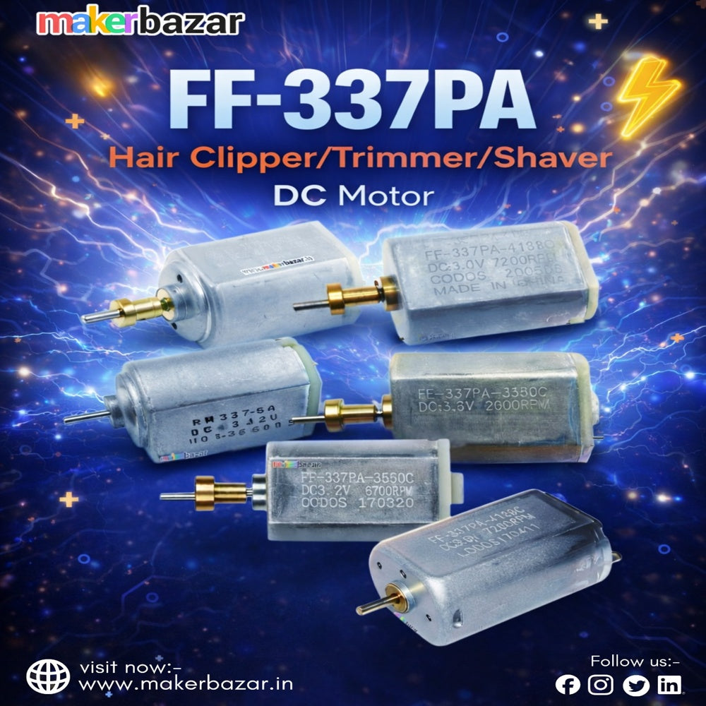 FF-337PA Hair Clipper/Trimmer/Shaver DC Motor ~(29 x 23mm)