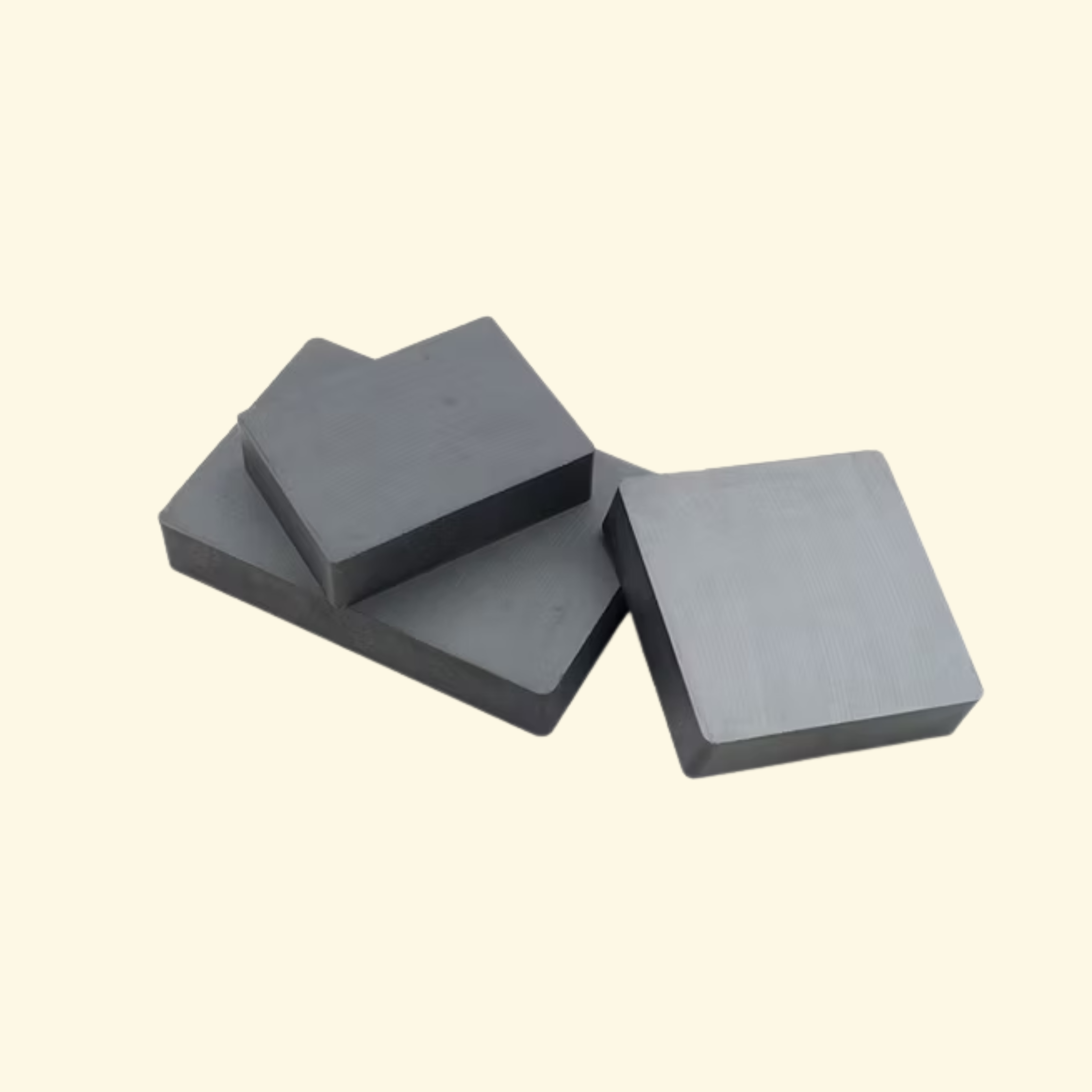 Ferrite Black Rectangular Block Ceramic Magnets