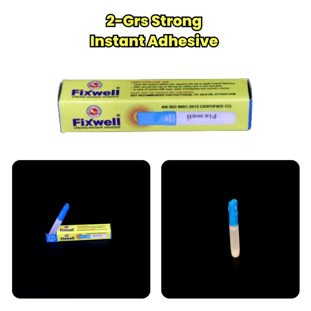Fixwell Fasteners Fixwell | Strong Instant Adhesive | Glue