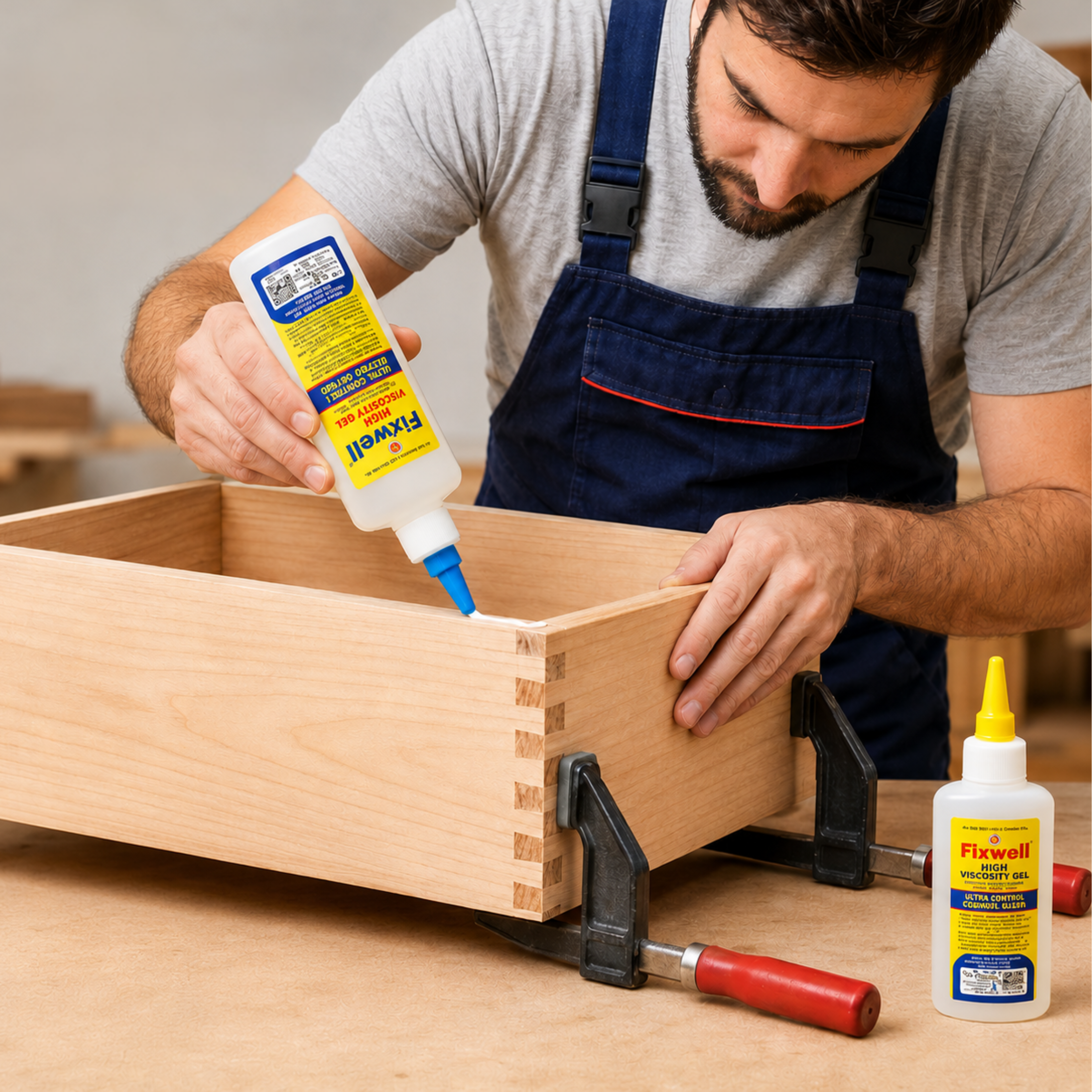 Fixwell Ultra High Viscosity Adhesive Gel Instant Bond Glue