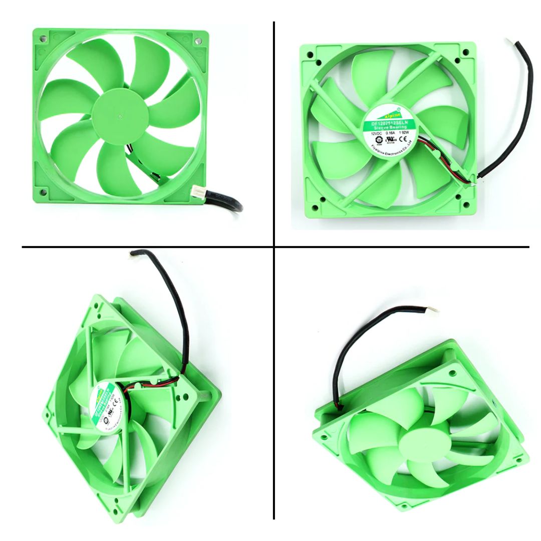 12025 12V Colored DC Cabinet Cooling Fan/CPU Fan 4.7x1inch