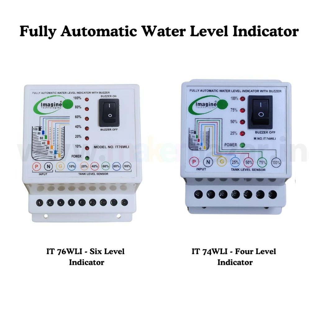Buy Fully Automatic Water 4 & 6 Level Indicator | Makerbazar