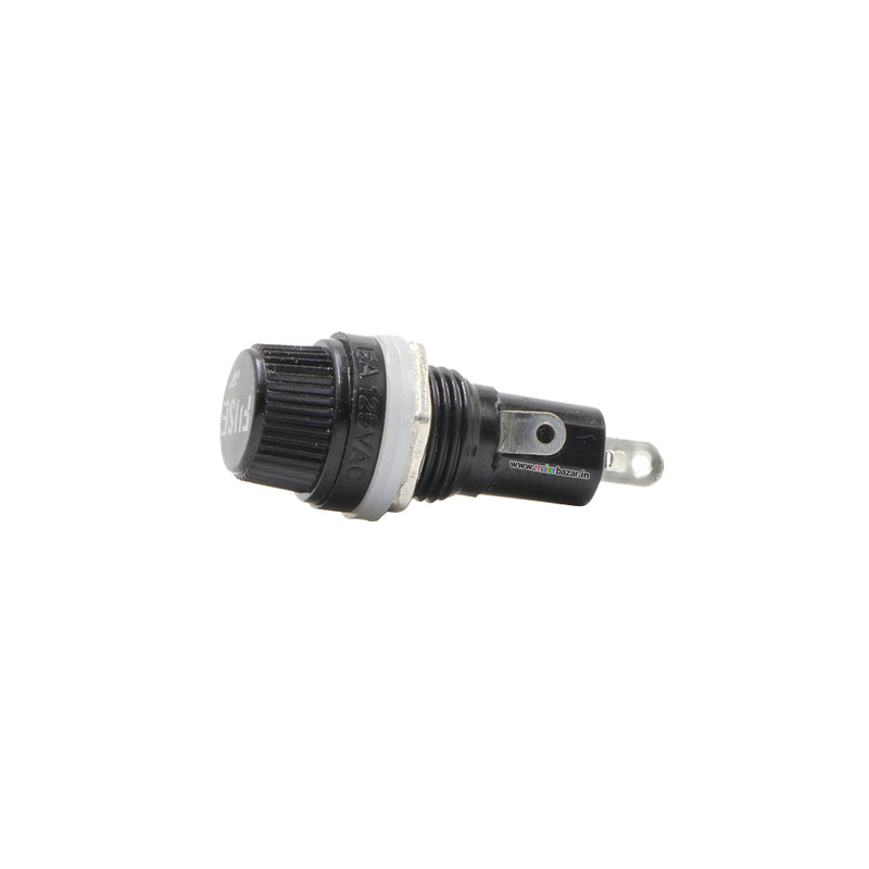 10A 250V Fuse Holder Socket for 5x20mm Glass Cartridge Fuses