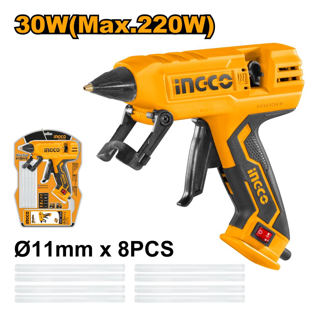 Ingco: Hot Glue Guns with Glue-Gun Adhesive Sticks