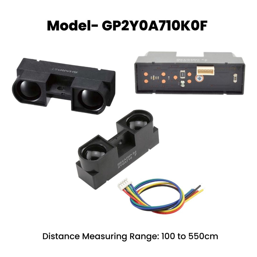 Sharp Distance Sensor Circuit Sharp IR Distance Measuring Sensor | Accurate & Reliable Distance ...