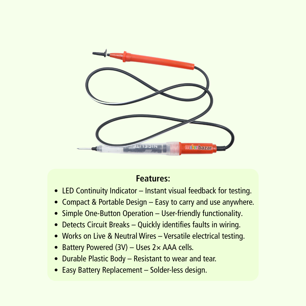 Generic: Fault Finder Electronic Continuity Tester