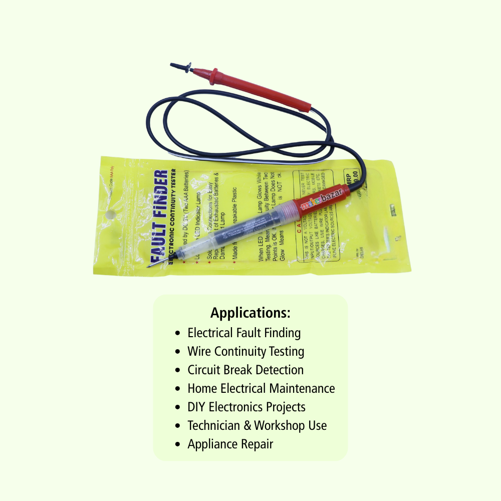 Generic: Fault Finder Electronic Continuity Tester