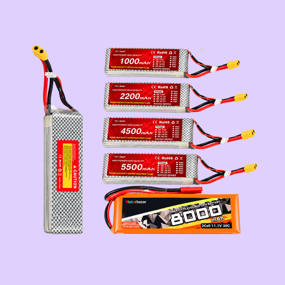 Generic: 11.1Volt 3S Lithium Polymer Batteries Pack LiPo Drone Battery