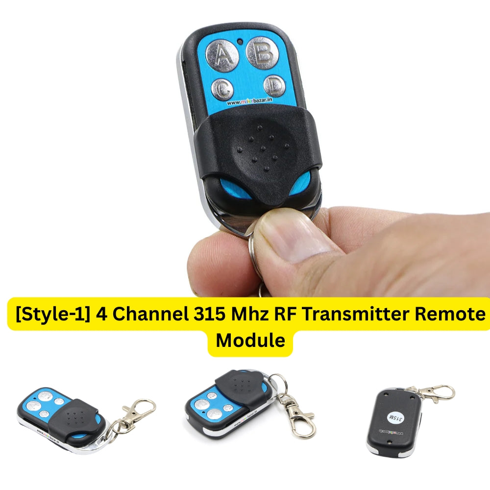 4 Channel 315 Mhz RF Transmitter Remote Module