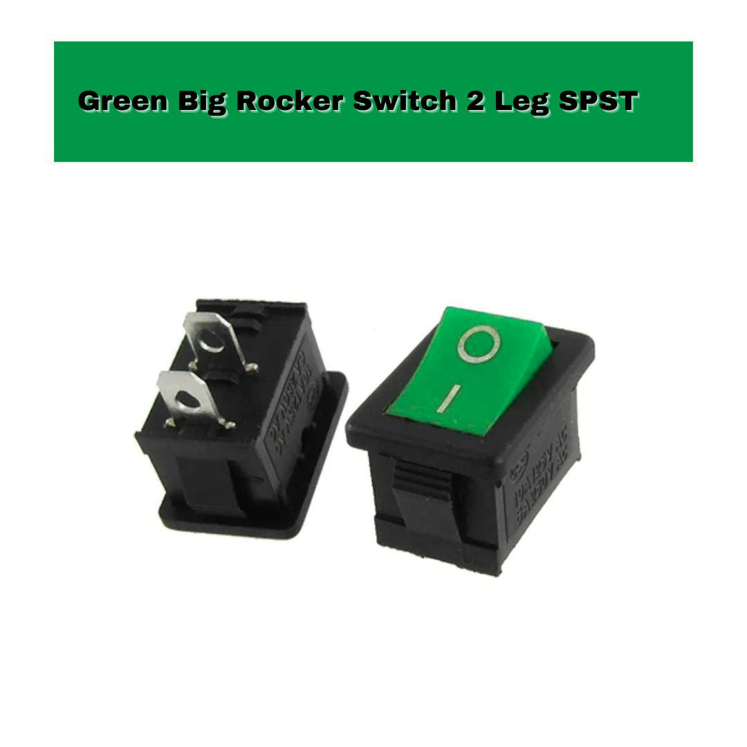 KCD1 Big Rocker Switch 2 Leg SPST