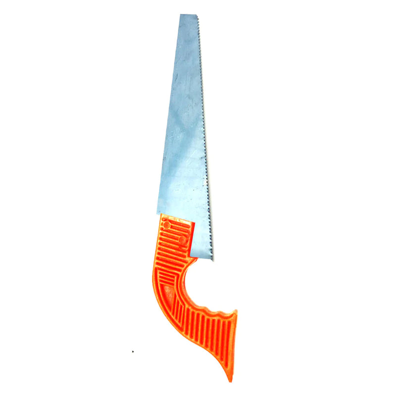 [Type 2] 450mm Powerful Hand Saw with Hardened Steel blades [Open Pistol Grip Plastic Handles]