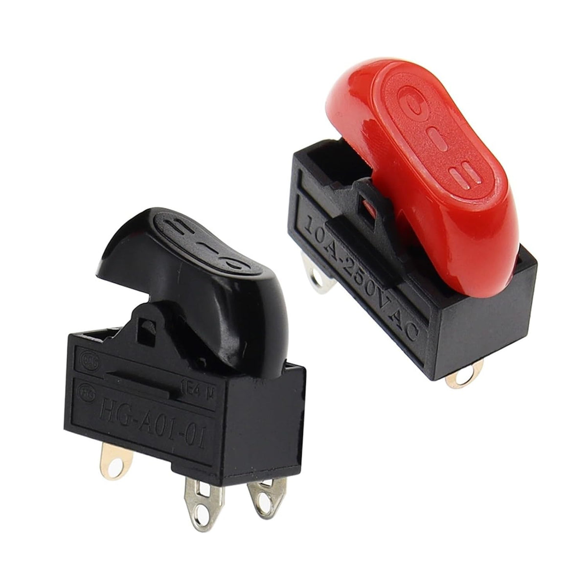 Drl Rocker Switch 3 Position KCD1-122-1 Hair Dryer Rocker Switch 3 Position ON Off Boat Switch