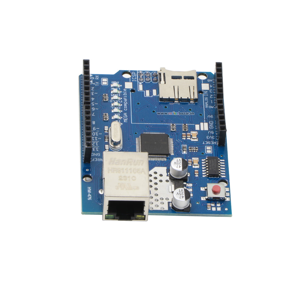 Ethernet W5100 Shield Network Expansion Board with Micro SD Card Slot