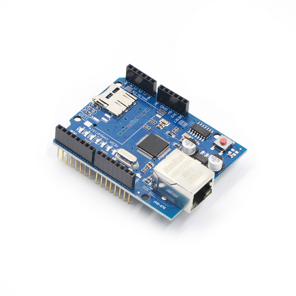 Ethernet W5100 Shield Network Expansion Board with Micro SD Card Slot