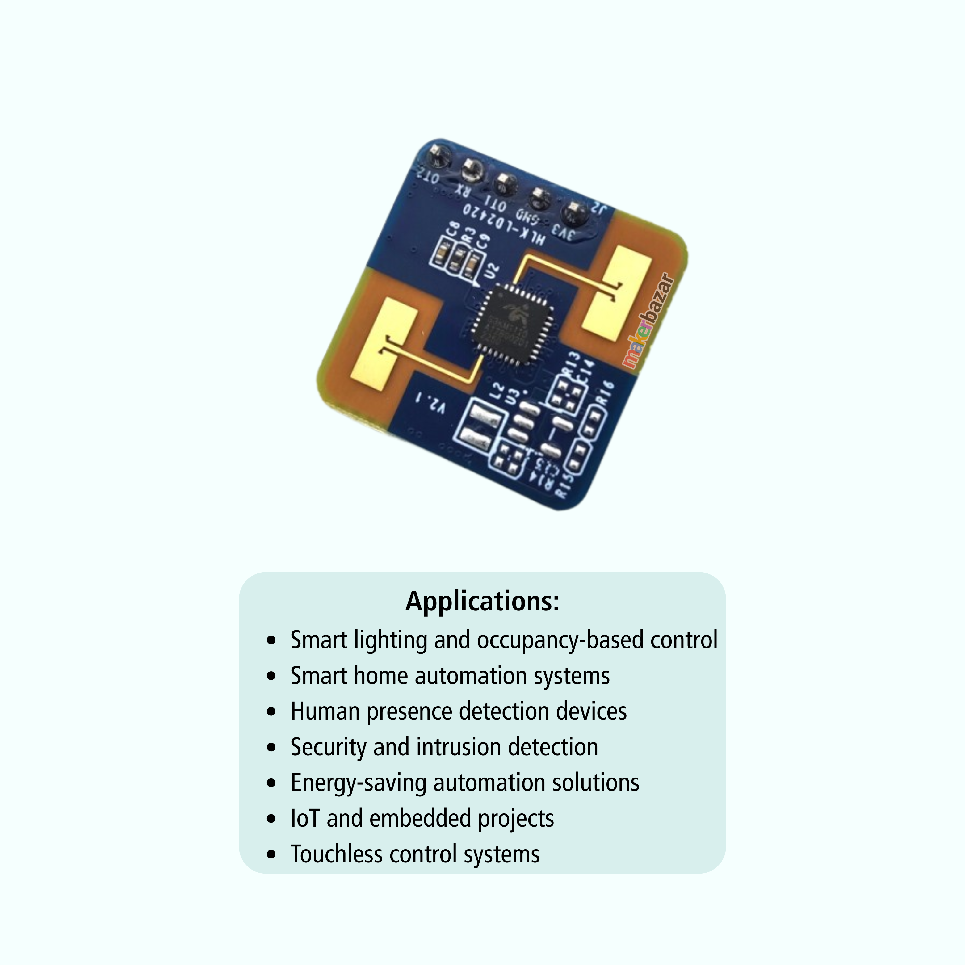Hi-Link 24GHz Human Motion Radar Sensor Module