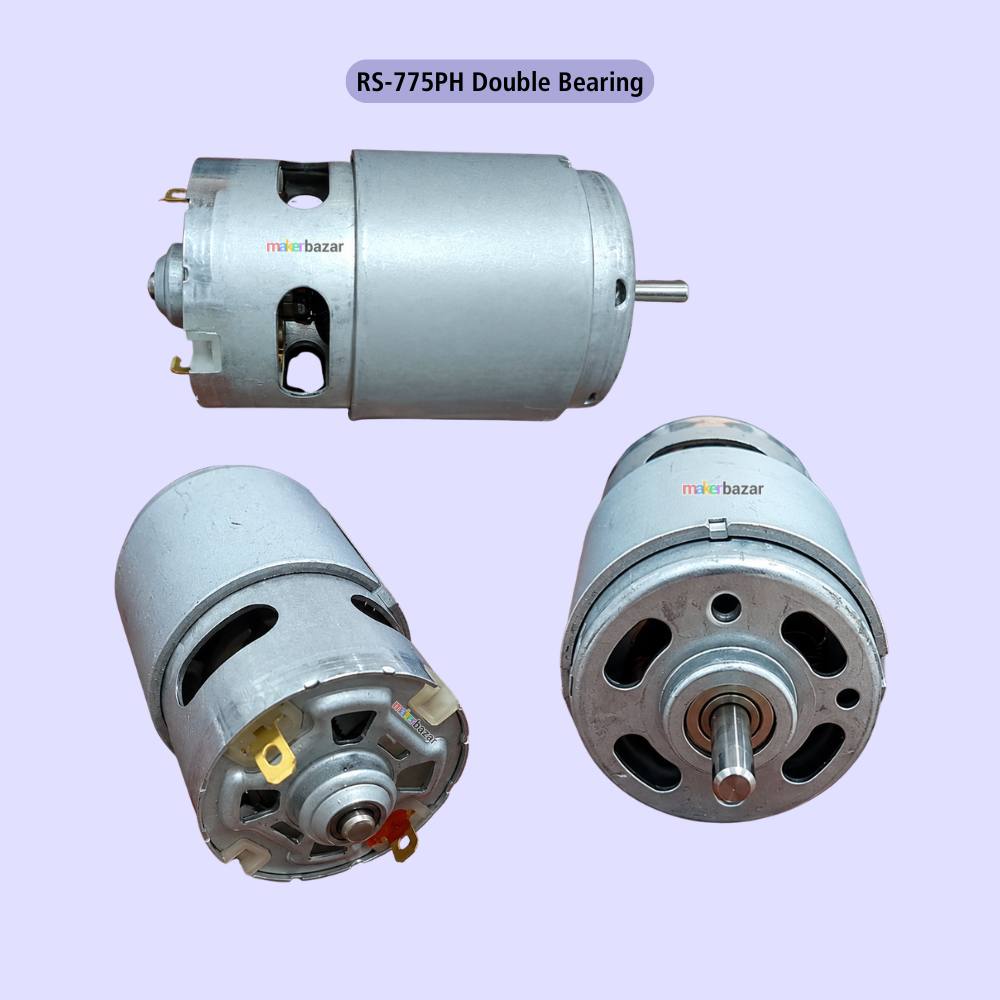 High-Torque Drill Motor with Ball Bearings