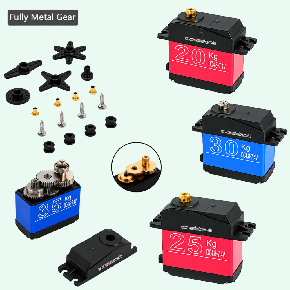 High Torque Metal Gear Digital Servo Motor