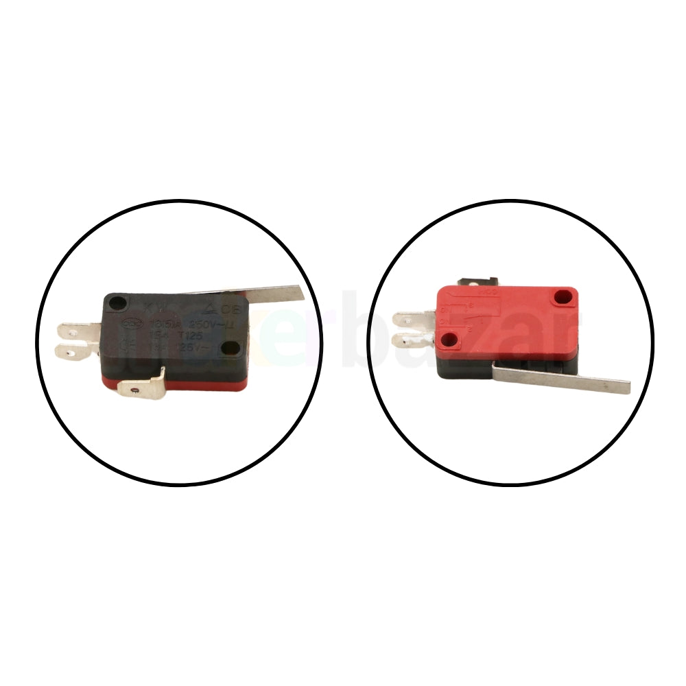 Microinterruttore SPDT KW7-0 – Leva Diritta 16A – Nuovo Componenti Elettronici - Foto 5