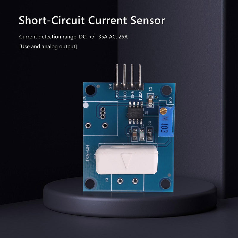 WCS1800 Hall Current Sensor Detection 35A Short Circuit