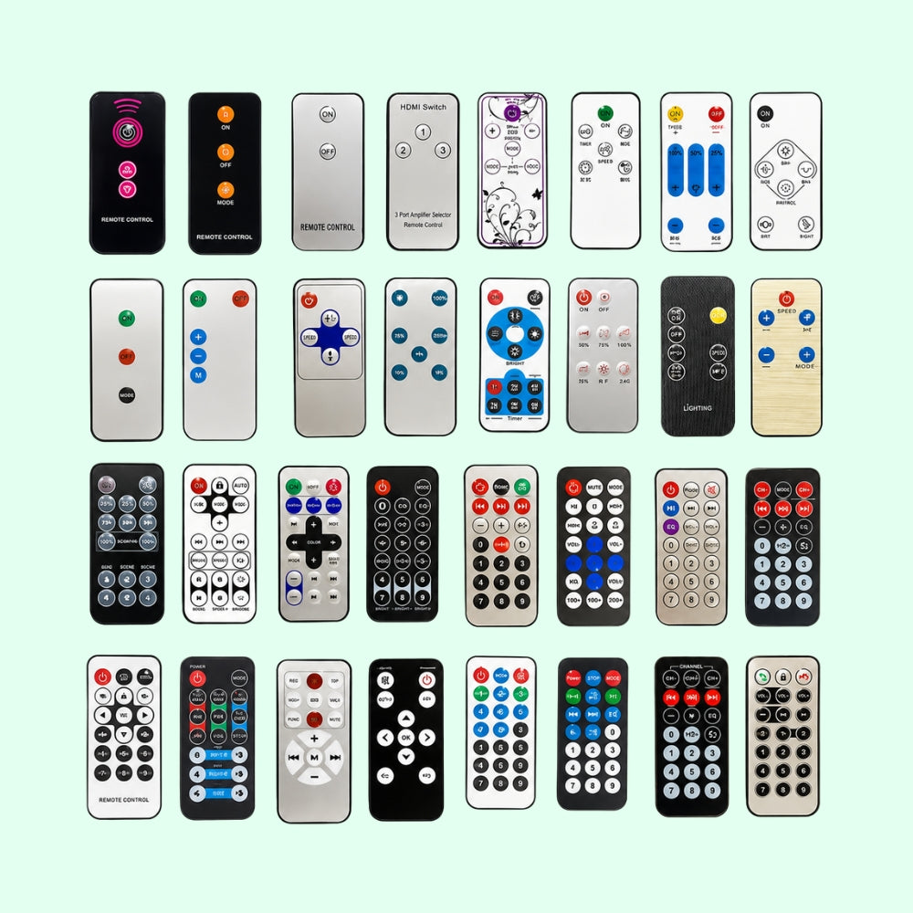 Infrared IR Slim Remote Controller for RC Devices/Audio Player/DIY Projects