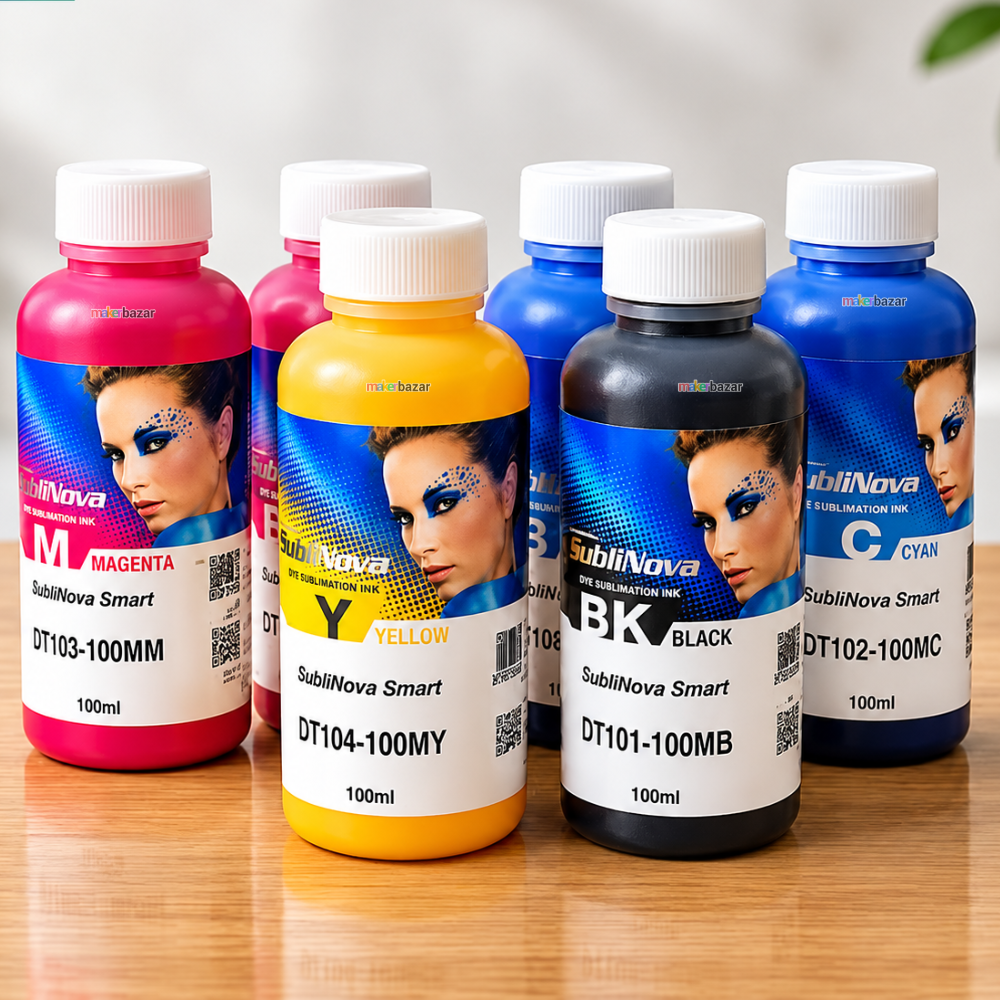 InkTec Sublinova 100ml Smart DTI Dye Sublimation Ink for Epson Printers