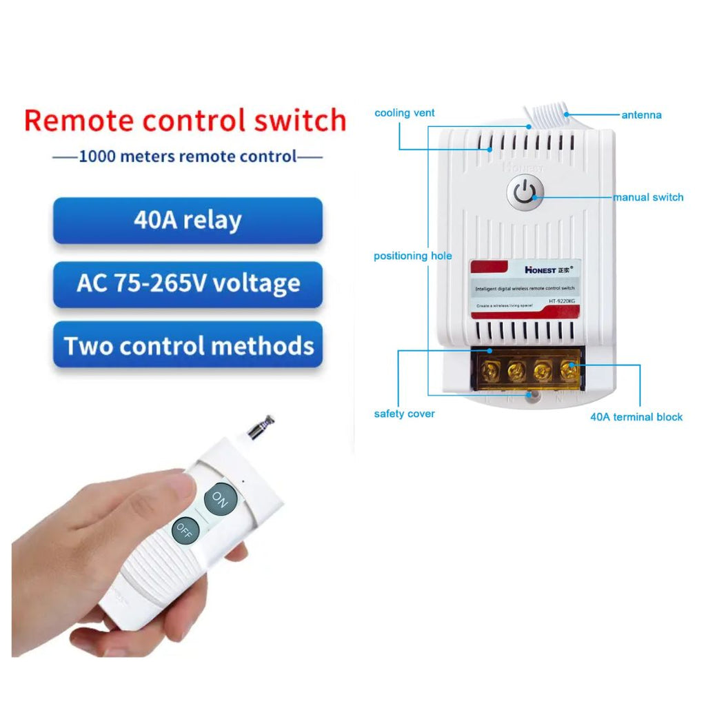 Buy Long-Range Wireless Remote Switch | Makerbazar