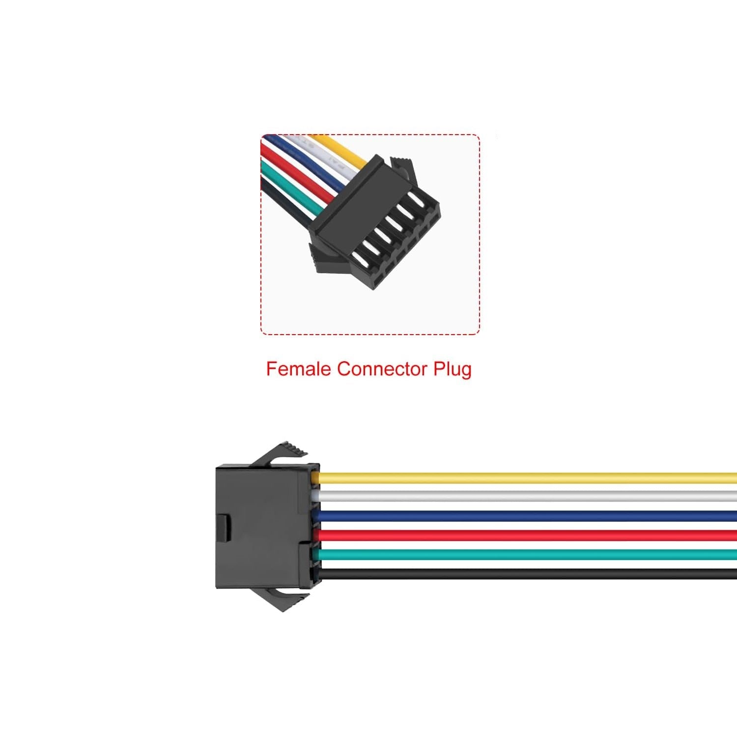 JST-SM Male-Female Battery Connector with Wire