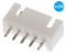 5 Pin JST-XH Male Straight 2515 Connector 2.54mm Pitch