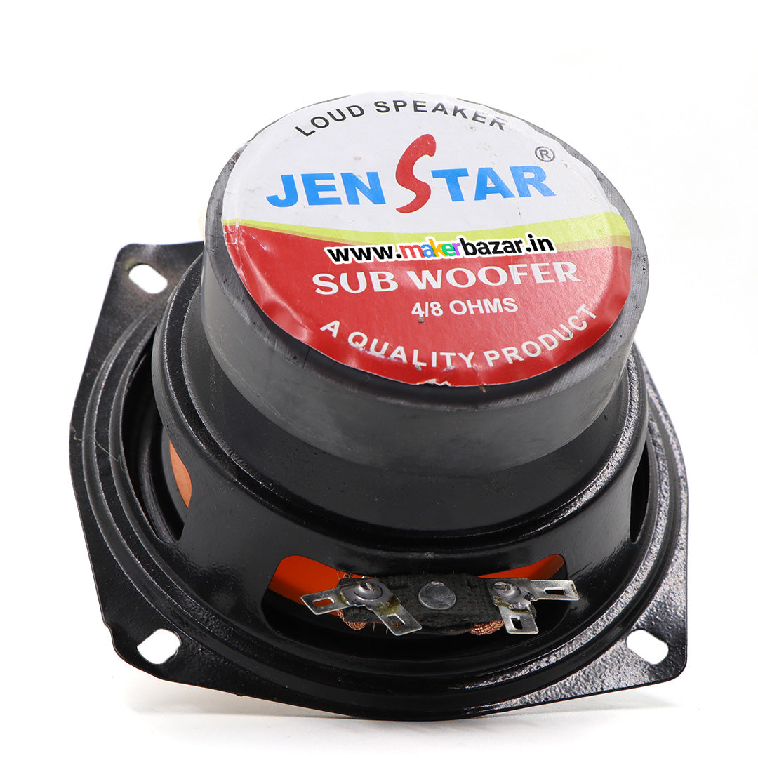 Jenstar: 4/8ohm 4inch Dual Subwoofer 20 Watt