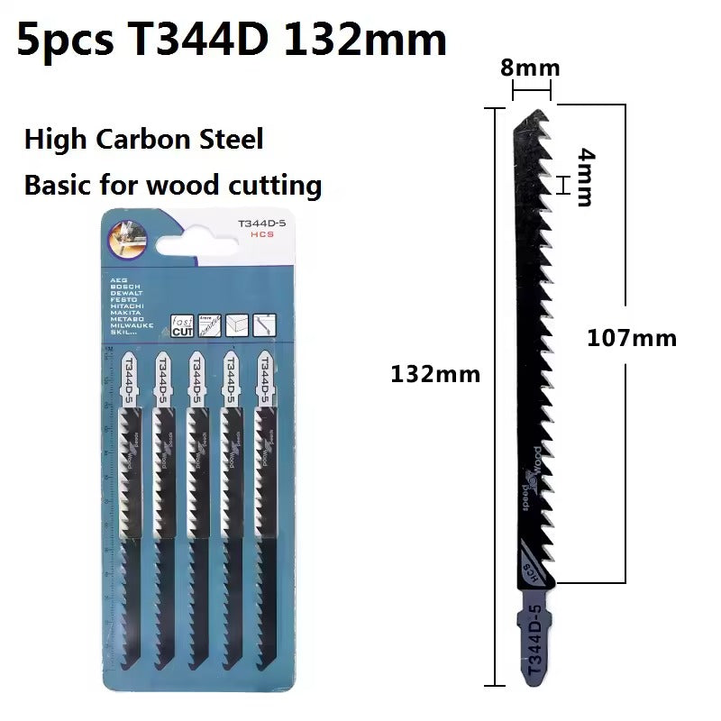 Generic Jigsaw Blades – Multipurpose Cutting Blades for Wood, Metal & Plastic